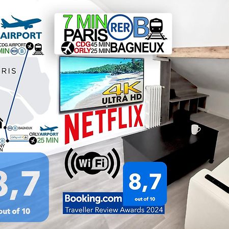 Bagneux Paris Confort Netflix Rer B Exterior foto